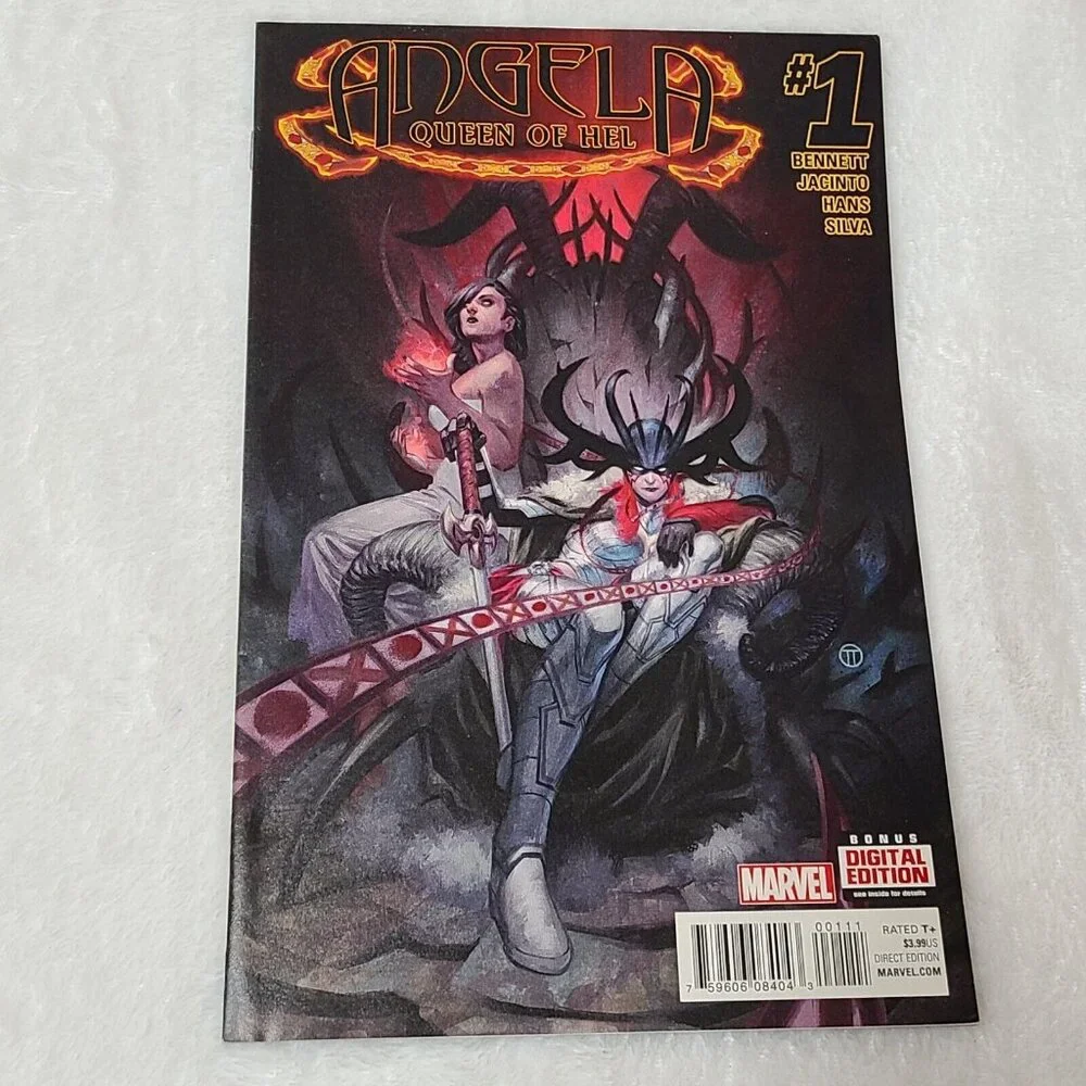 Angela Queen of Hel 1 Marvel Comics 2015 VF- Cover A - Picture 11 of 16